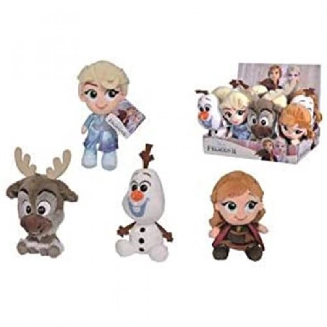 Simba Disney Frozen 2 Chunky Plüschfigur 16 Cm Stofffigur Eiskönigin | 1 Stück Zufällig 1 Simba Disney Frozen 2 Chunky Plüschfigur 16 Cm Stofffigur Eiskönigin | 1 Stück Zufällig