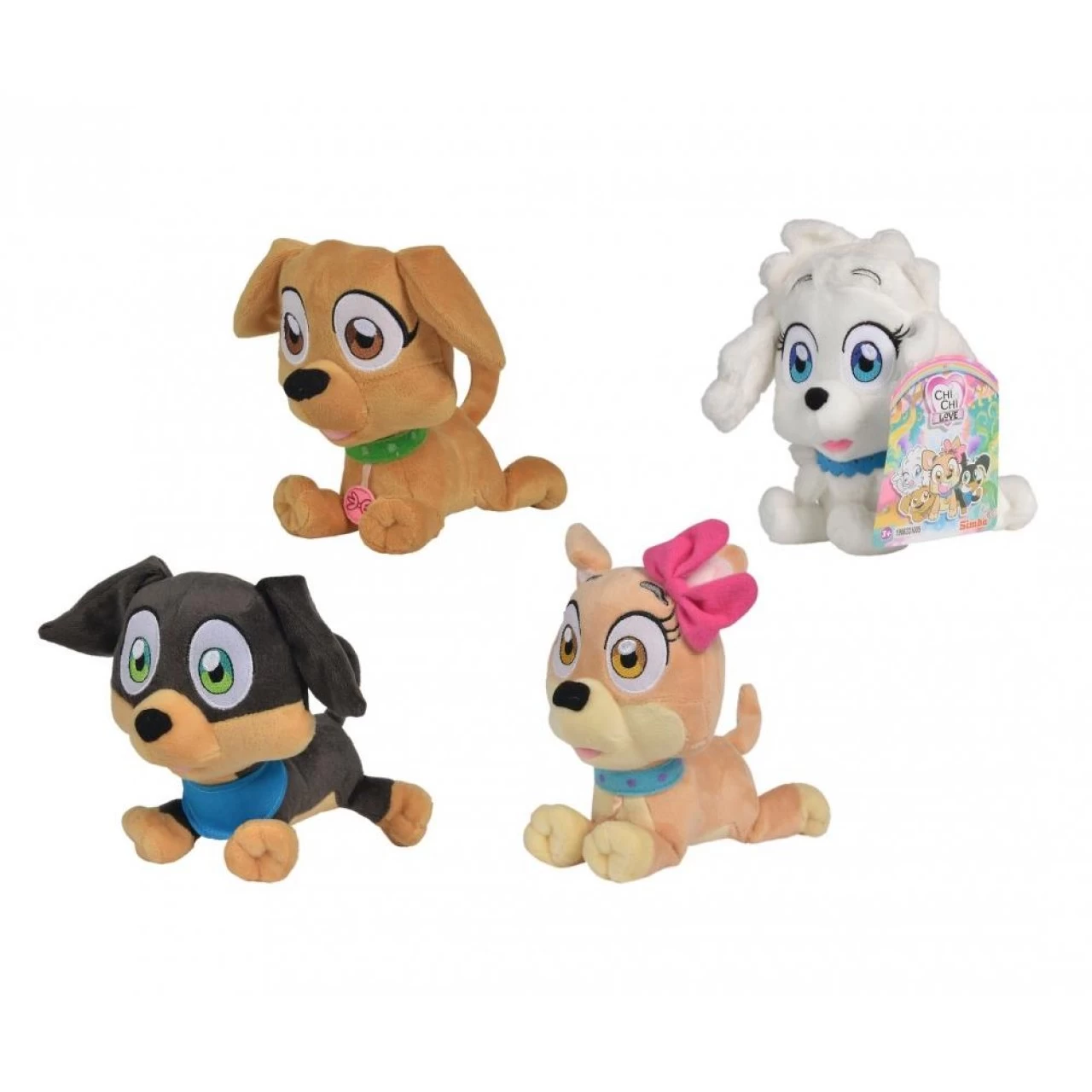 Simba Chi Chi Love Plüsch Freund Plüschtier Stofftier Kuscheltier | 1 Stück Zufällige Variante