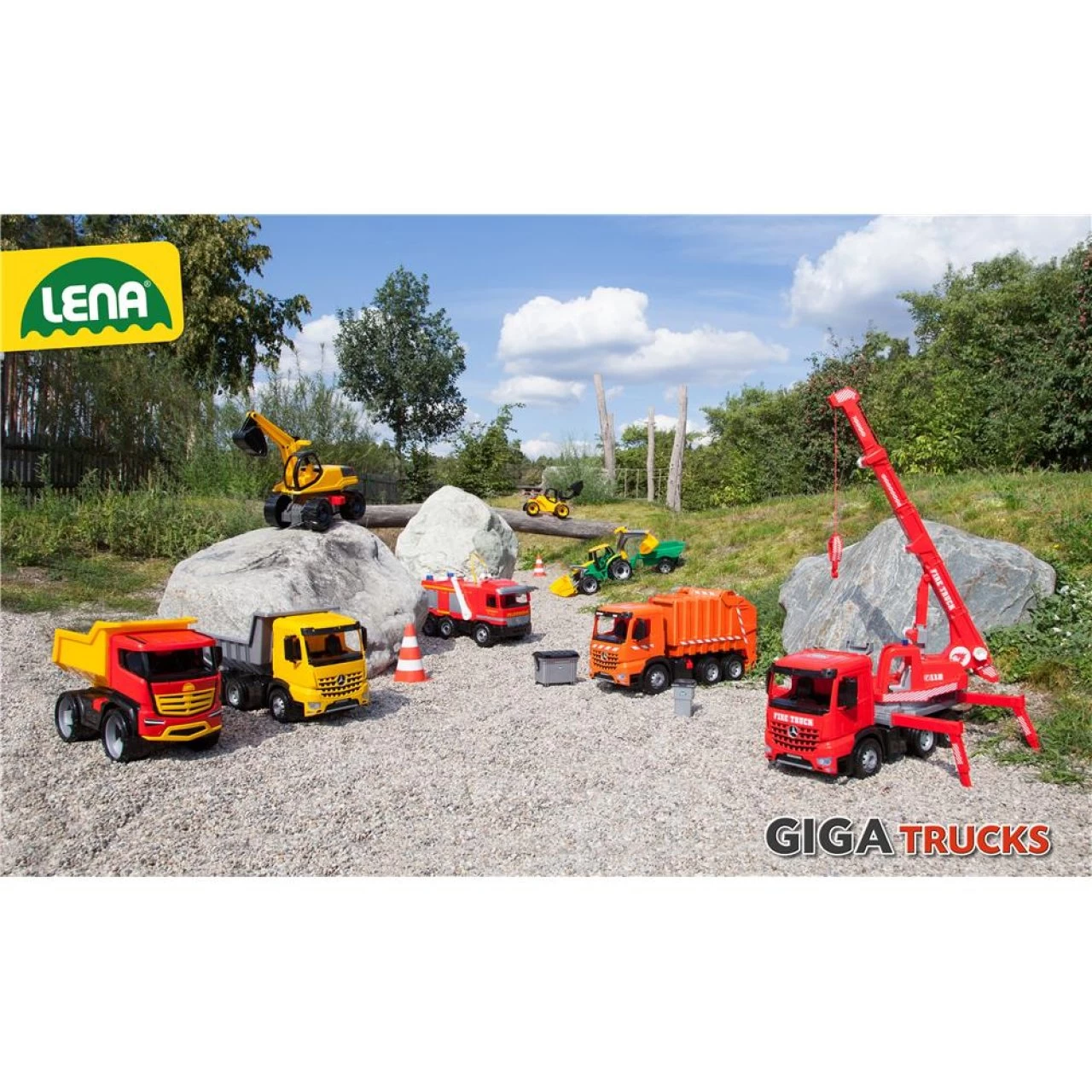 Lena GIGA TRUCKS Muldenkipper Lose Starke Riesen Muldenkipper Sandkasten Garten Kinder Autos 6 Lena GIGA TRUCKS Muldenkipper Lose Starke Riesen Muldenkipper Sandkasten Garten Kinder Autos – Bild 6