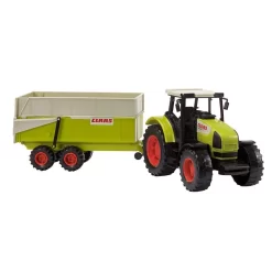 Dickie Toys 203739000 - CLAAS Ares Set, Traktor Mit Kipper