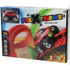 Smoby Flextreme Starter-Set Rennbahn Mit Auto Looping Rennstrecke Rennauto Kinderrennbahn