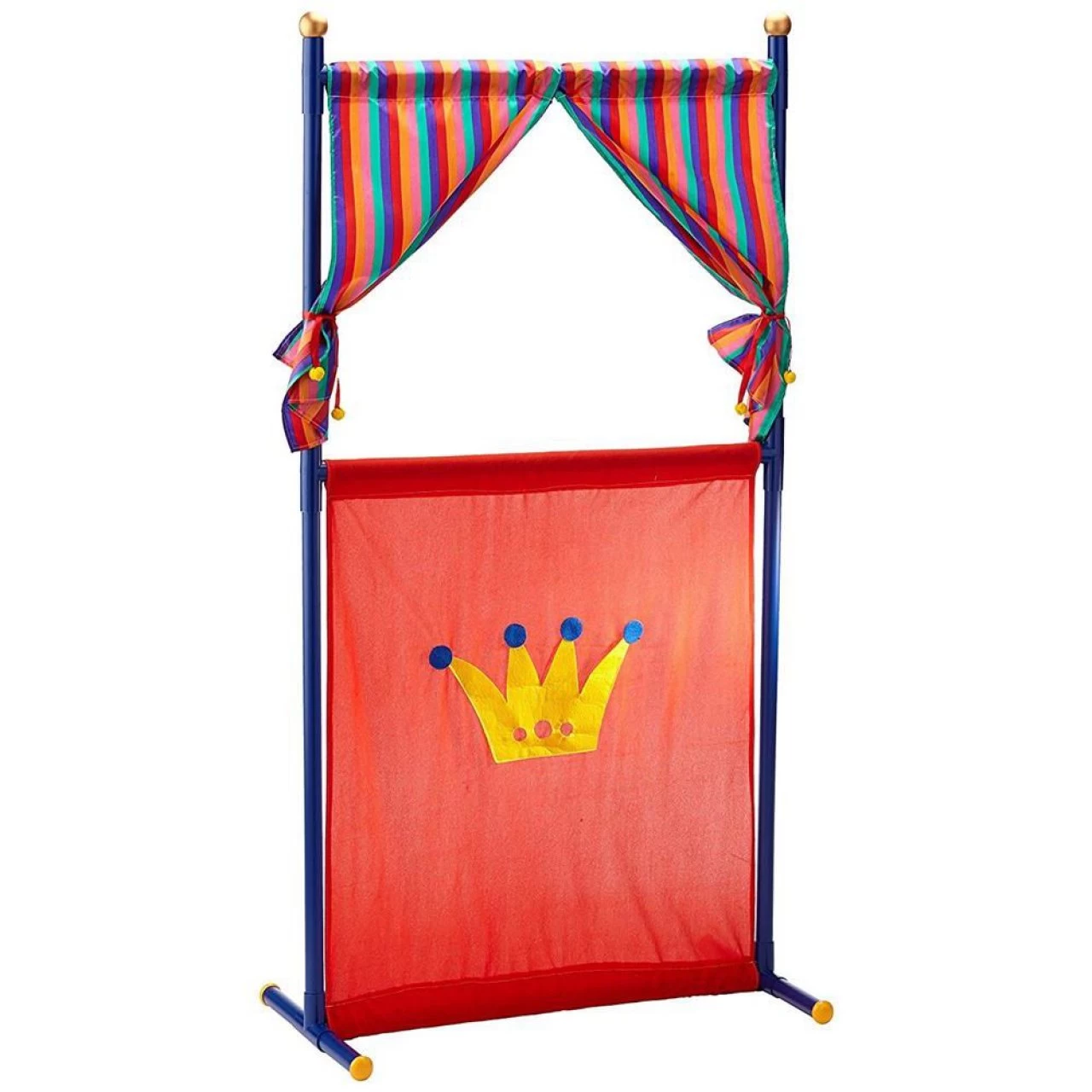 Simba 104586783 - Puppentheater Mit 4 Handpuppen 5-teilig Blau / Rot NEU 2 Simba 104586783 - Puppentheater Mit 4 Handpuppen 5-teilig Blau / Rot NEU – Bild 2