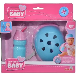 Simba New Born Baby Fahrradhelm + Flasche Zum Befüllen Für 38-43cm Puppen Ab 3 Jahren -Spielzeug Geschäft xsim 105560059 2 1280x1280
