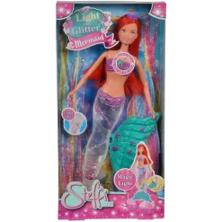 Simba Steffi Love Light & Glitter Mermaid Meerjungfrau Glitzer Schwanzflosse Ankleidepuppe 34cm -Spielzeug Geschäft xsim 105733049 4 1280x1280