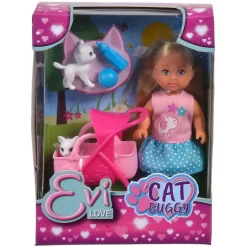 Simba Evi Love Cat Buggy Spielpuppe Mit Katzen Katzenbuggy Tasche Zubehör Ankleidepuppe Puppe 12 Cm -Spielzeug Geschäft xsim 105733348 2 1280x1280
