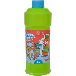 Simba 107282320 - Bubble Fun Seifenblasen Flasche, 3-fach Sortiert - 500ml - 1 Flasche