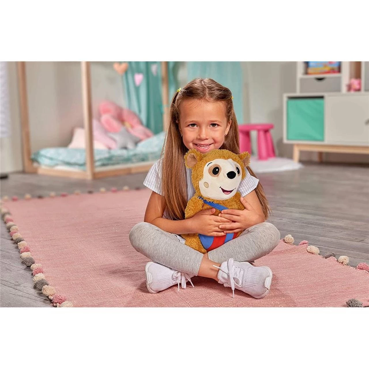 Simba Bobo Siebenschläfer Sing Mit Mir Plüschtier 35cm Batteriebetrieben Stofftier Kuscheltier 5 Simba Bobo Siebenschläfer Sing Mit Mir Plüschtier 35cm Batteriebetrieben Stofftier Kuscheltier – Bild 5