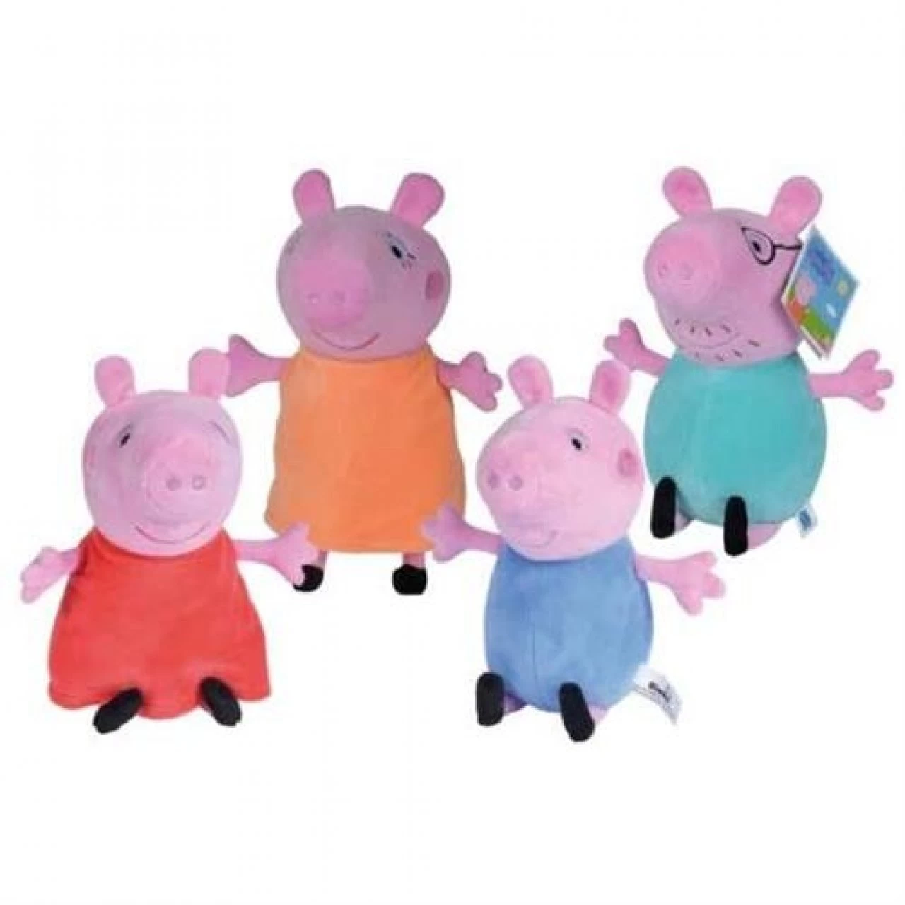 Simba Peppa Pig Plüschtier Peppa Schorsch Mama Papa Wutz Kuscheltier Stofftier 1 Stück Zufällig 1 Simba Peppa Pig Plüschtier Peppa Schorsch Mama Papa Wutz Kuscheltier Stofftier 1 Stück Zufällig