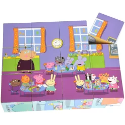 Eichhorn Peppa Pig Bilderwürfel 16x12cm 6 Motive 12 Bausteine 6 Vorlagen Puzzle Würfel Würfelpuzzle -Spielzeug Geschäft xsim 109265708 2 1280x1280