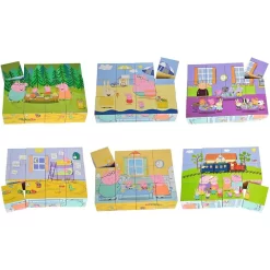 Eichhorn Peppa Pig Bilderwürfel 16x12cm 6 Motive 12 Bausteine 6 Vorlagen Puzzle Würfel Würfelpuzzle -Spielzeug Geschäft xsim 109265708 7 1280x1280