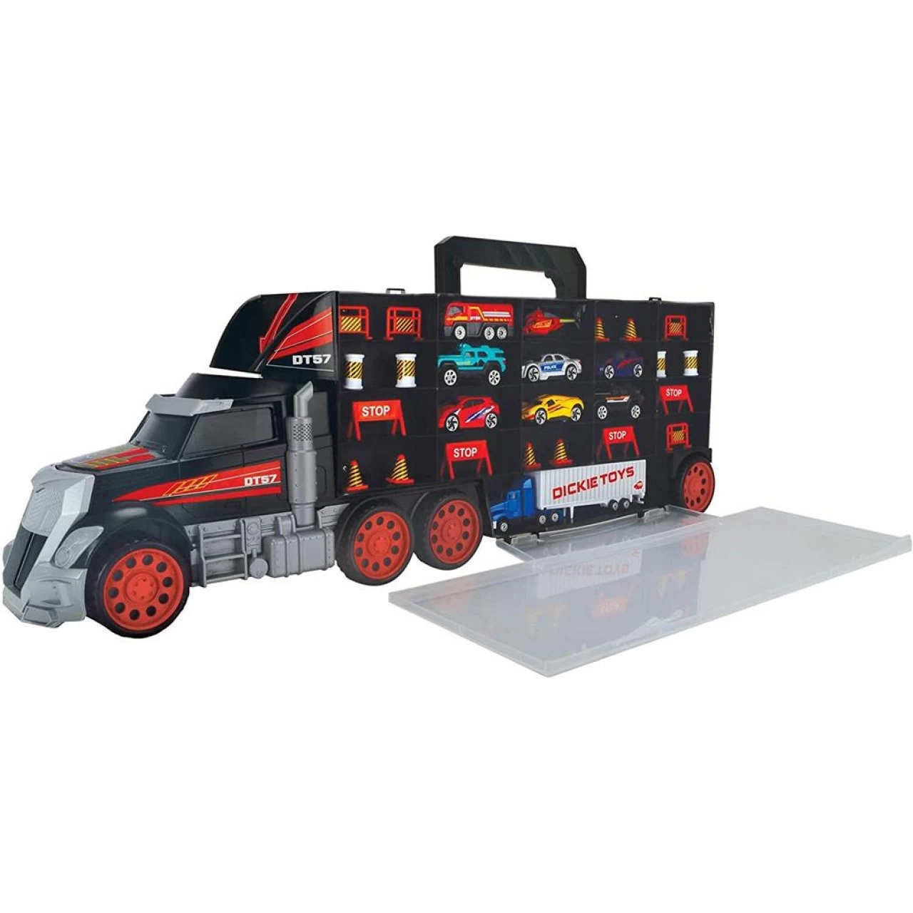 Dickie Toys 203749023 Carry Case, Truck Mit Tragegriff Inkl. 7 Spielzeugautos Und Helikopter & Zubehör, 62 Cm, Ab 3 Jahren 1 Dickie Toys 203749023 Carry Case, Truck Mit Tragegriff Inkl. 7 Spielzeugautos Und Helikopter & Zubehör, 62 Cm, Ab 3 Jahren