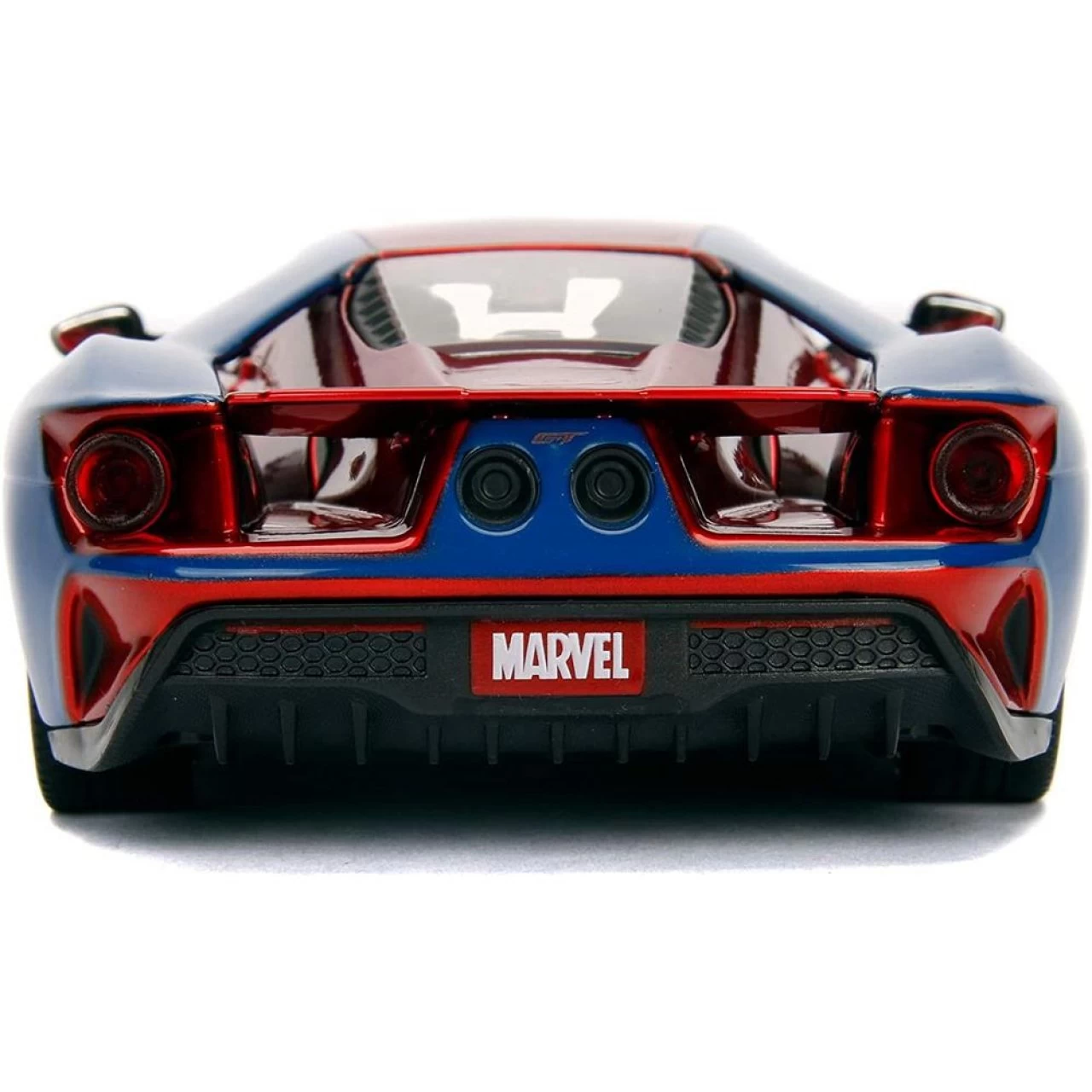 Jada Toys Marvel Spiderman Figur + 2017 Ford GT Modellauto 1:24 Spielfigur Fahrzeug Spielzeugauto 6 Jada Toys Marvel Spiderman Figur + 2017 Ford GT Modellauto 1:24 Spielfigur Fahrzeug Spielzeugauto – Bild 6