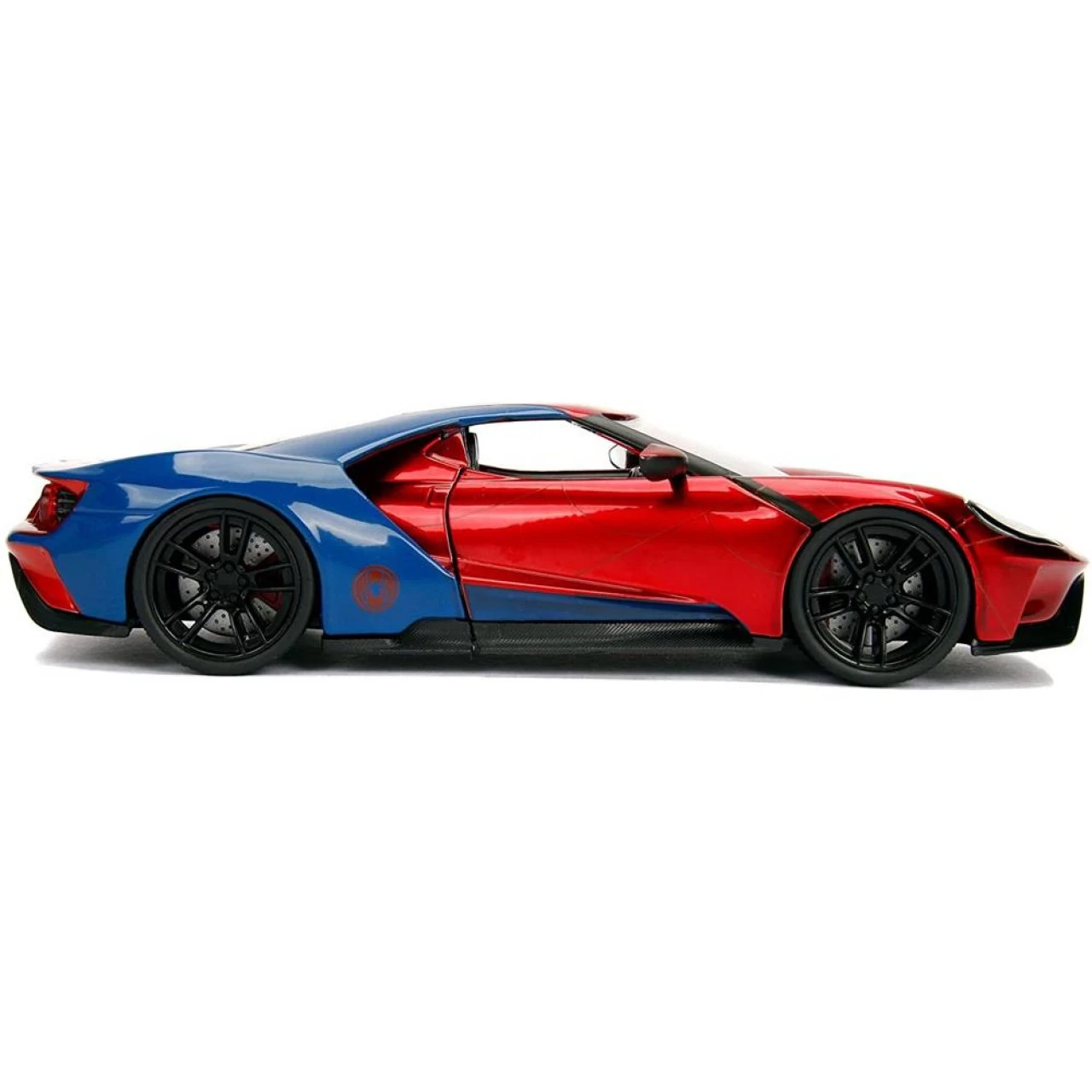 Jada Toys Marvel Spiderman Figur + 2017 Ford GT Modellauto 1:24 Spielfigur Fahrzeug Spielzeugauto 8 Jada Toys Marvel Spiderman Figur + 2017 Ford GT Modellauto 1:24 Spielfigur Fahrzeug Spielzeugauto – Bild 8