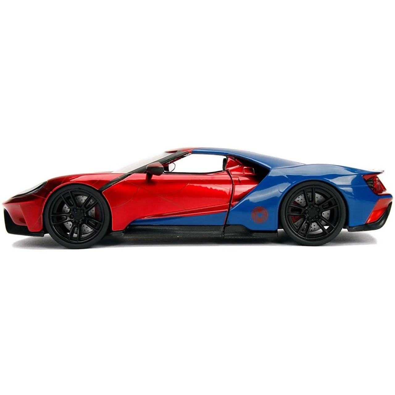 Jada Toys Marvel Spiderman Figur + 2017 Ford GT Modellauto 1:24 Spielfigur Fahrzeug Spielzeugauto 9 Jada Toys Marvel Spiderman Figur + 2017 Ford GT Modellauto 1:24 Spielfigur Fahrzeug Spielzeugauto – Bild 9
