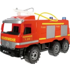 LENA-Hracky StarkeRiesen Feuerwehr Mit Spritzfunktion, Spielzeug, Spielzeugauto