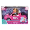 Simba 5731539 Evi New Beetle Cabrio Puppenspiel Weblich Kind Rosa Neu OVP