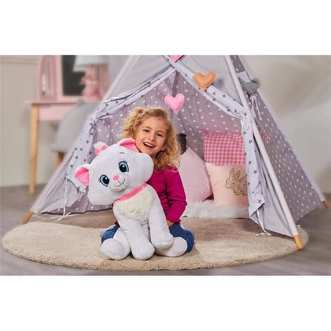 Simba Disney Aristocats Marie 45 Cm Plüschtier Kuscheltier Plüsch Katze Stofftier Plüschfigur 4 Simba Disney Aristocats Marie 45 Cm Plüschtier Kuscheltier Plüsch Katze Stofftier Plüschfigur – Bild 4