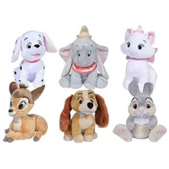 Simba Disney Plüschtiere 25cm 1 Stück Dumbo Bambi Klopfer Dalmatiner Susi Oder Marie Kuscheltiere Plüsch
