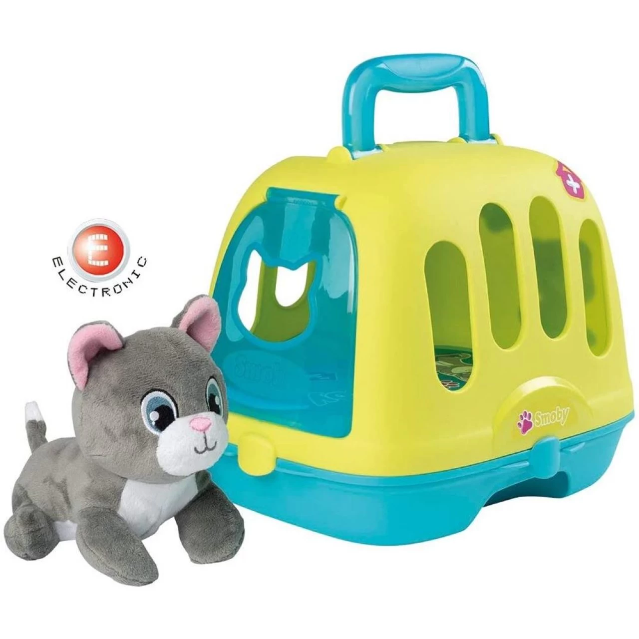 Smoby Tierarzt Spielset Im Koffer 2in1 Spielkoffer Arzt Zubehör Transportbox Stoffkatze Plüsch Katze 1 Smoby Tierarzt Spielset Im Koffer 2in1 Spielkoffer Arzt Zubehör Transportbox Stoffkatze Plüsch Katze