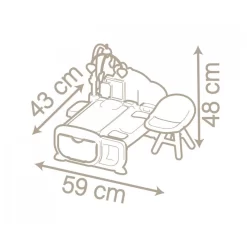 Smoby Baby Nurse Cocoon Puppen-Spielzimmer 3-in-1 Mit Puppe Spielset Puppenmöbel 16 Smoby Baby Nurse Cocoon Puppen-Spielzimmer 3-in-1 Mit Puppe Spielset Puppenmöbel -Spielzeug Geschäft xsmo 7600220375 7 1280x1280