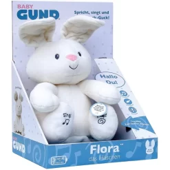 Spinmaster GUND Flora, Das Singende Und Sprechende Häschen - Deutsch, Ca. 30 Cm -Spielzeug Geschäft xspi 6054408 4 1280x1280
