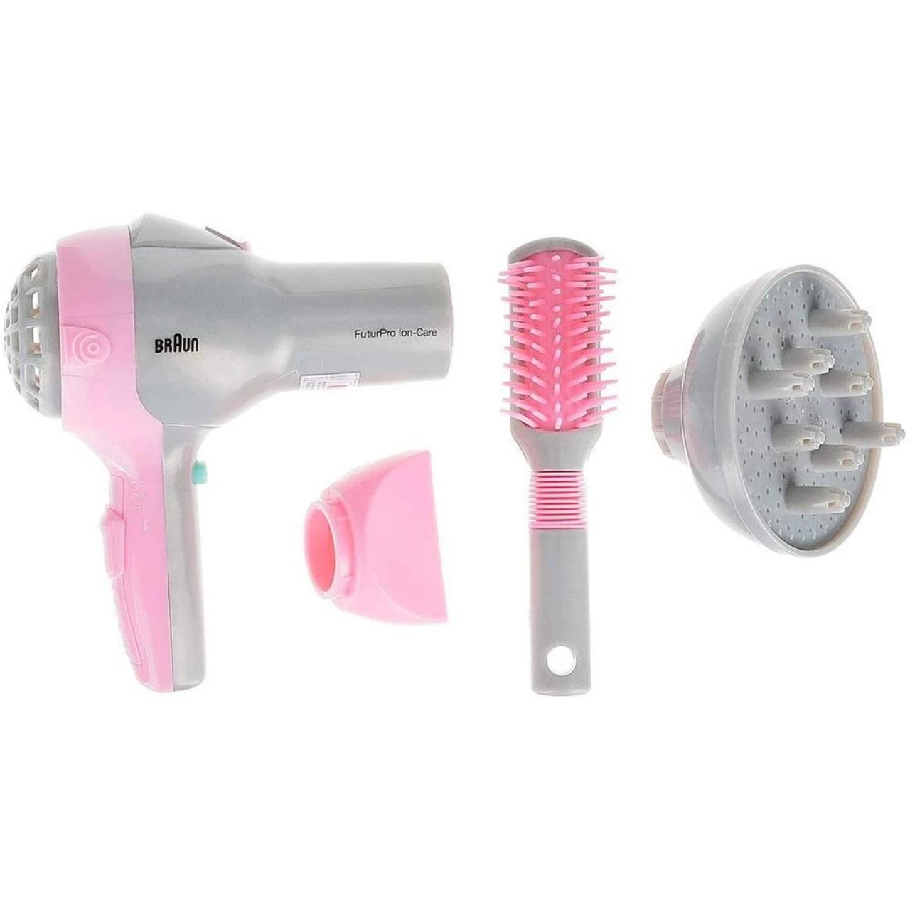 Theo Klein Braun Haatrockner-Set Mit Diffusor Und Bürste Beauty-Spielzeug Mädchen 3 Theo Klein Braun Haatrockner-Set Mit Diffusor Und Bürste Beauty-Spielzeug Mädchen – Bild 3
