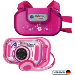 VTech Kidizoom Touch 5.0 Kinderkamera Inkl. Tragetasche Pink Digitalkamera Kinderdigitalkamera