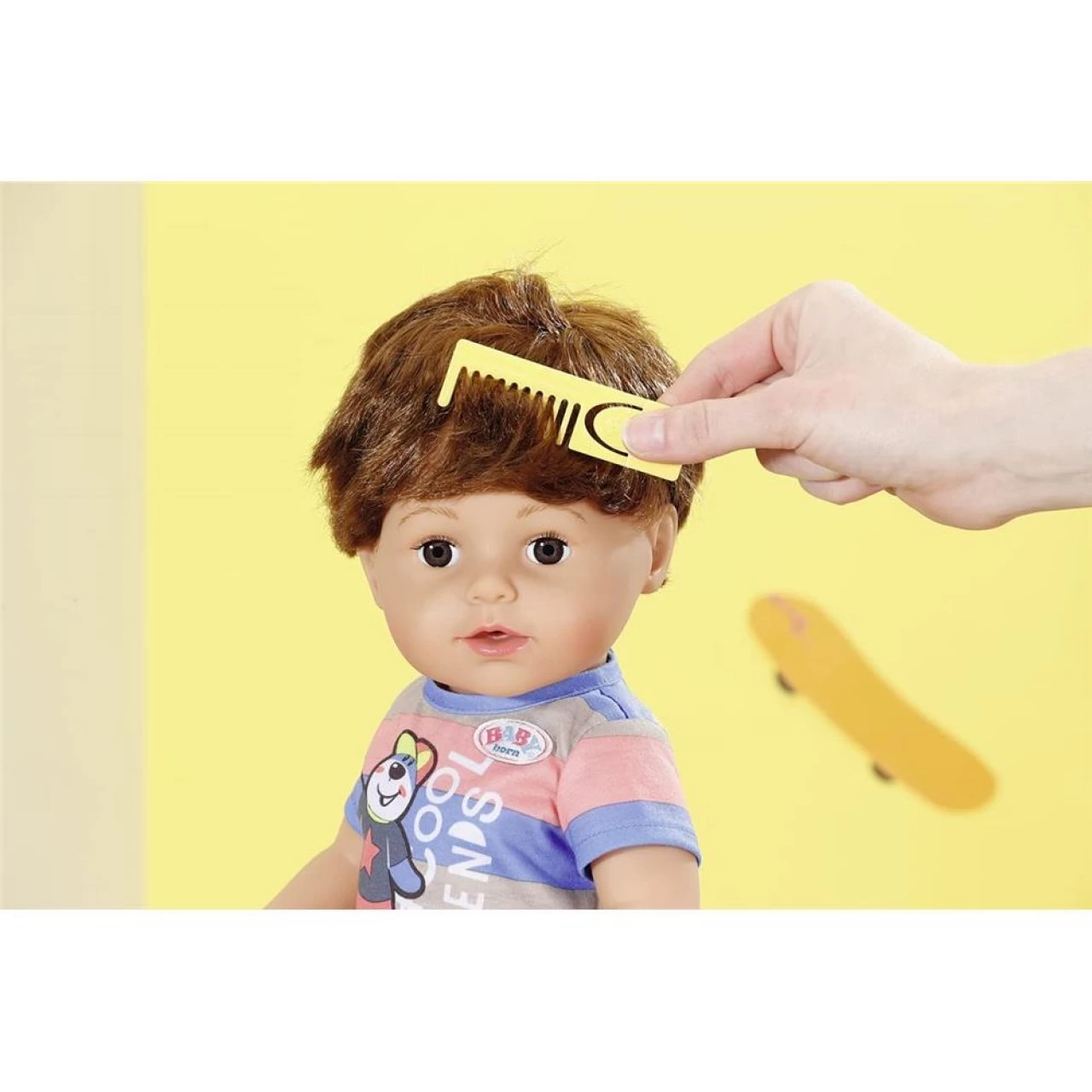 Zapf Creation BABY Born Brother 43 Cm Puppe Junge Lebensechte Funktion Shirt Hose Mütze Schuhen Zubehör 7 Zapf Creation BABY Born Brother 43 Cm Puppe Junge Lebensechte Funktion Shirt Hose Mütze Schuhen Zubehör – Bild 7