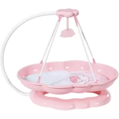Zapf Creation Baby Annabell Sweet Dreams Schlummerwolke Rosa Babyschaukel Puppenwiege In Wolkenform