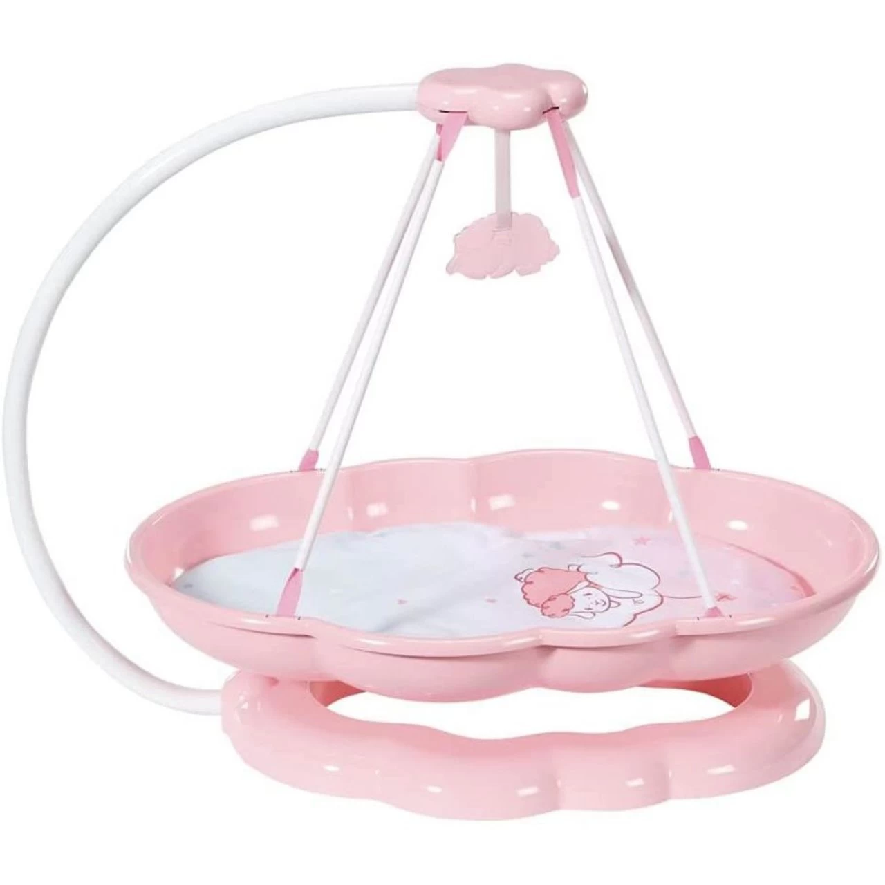 Zapf Creation Baby Annabell Sweet Dreams Schlummerwolke Rosa Babyschaukel Puppenwiege In Wolkenform 1 Zapf Creation Baby Annabell Sweet Dreams Schlummerwolke Rosa Babyschaukel Puppenwiege In Wolkenform