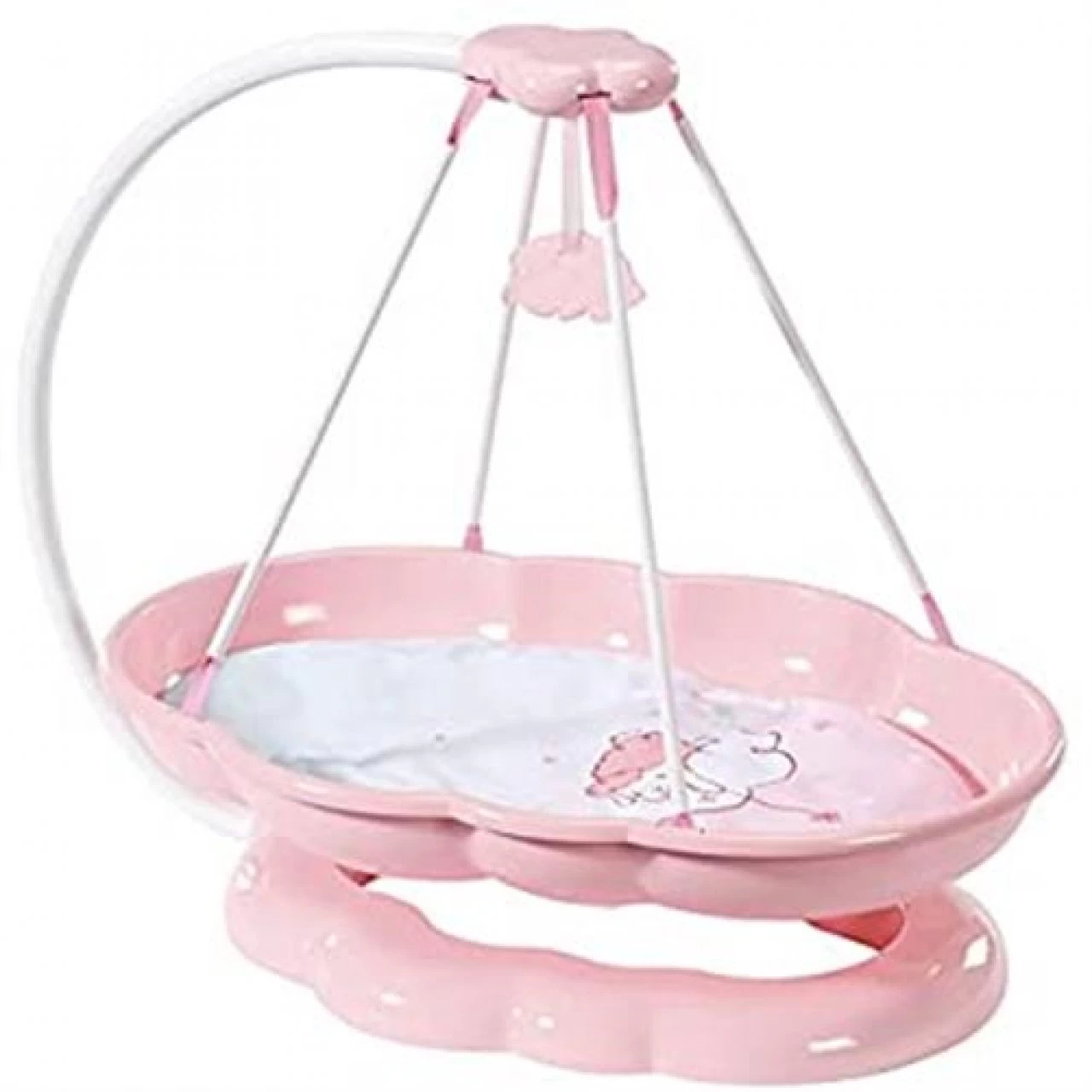 Zapf Creation Baby Annabell Sweet Dreams Schlummerwolke Rosa Babyschaukel Puppenwiege In Wolkenform 2 Zapf Creation Baby Annabell Sweet Dreams Schlummerwolke Rosa Babyschaukel Puppenwiege In Wolkenform – Bild 2