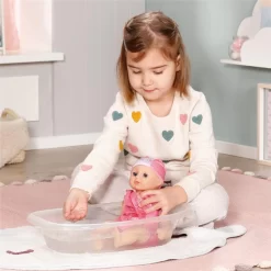 Zapf Creation Baby Annabell Puppe My First Bath 30 Cm Rosa Mit Badeanzug Mütze Badepuppe -Spielzeug Geschäft xzap 707227 6 1280x1280