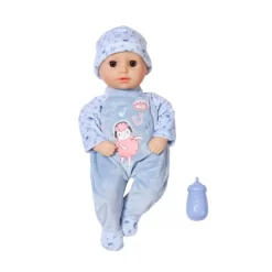 Zapf Creation Baby Annabell Little Alexander 36cm Weiche Puppe Mit Stoffkörper Blau