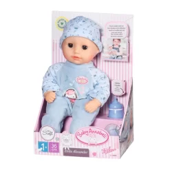 Zapf Creation Baby Annabell Little Alexander 36cm Weiche Puppe Mit Stoffkörper Blau -Spielzeug Geschäft xzap 709887 6 1280x1280