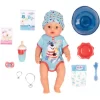 Zapf Creation BABY Born Magic Boy 43 Cm Junge Puppe Mit Magischem Schnuller Und 10 Lebensechten Funktionen