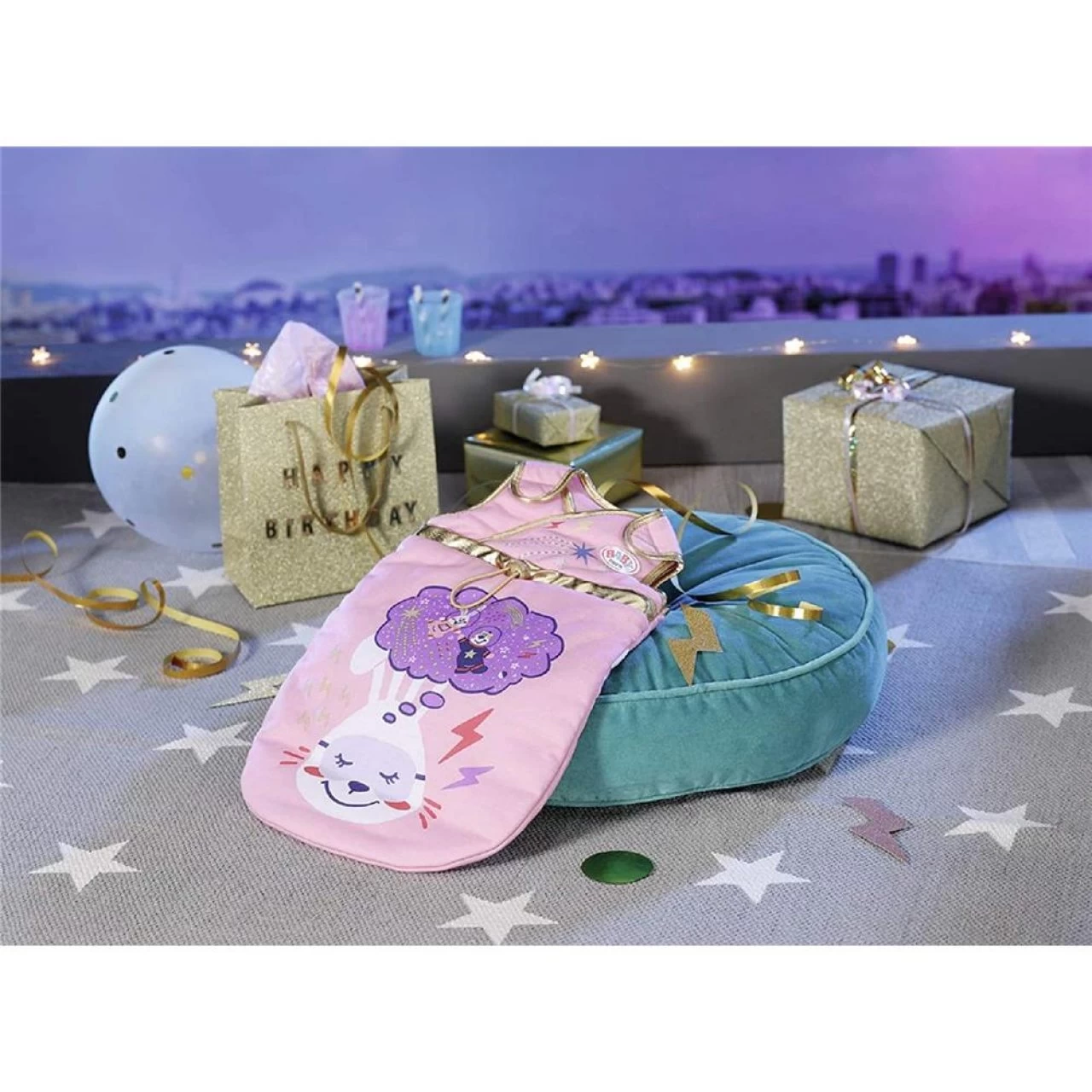 Zapf Creation BABY Born Puppenkleidung Happy Birthday Schlafsack 43 Cm Rosa 3 Zapf Creation BABY Born Puppenkleidung Happy Birthday Schlafsack 43 Cm Rosa – Bild 3