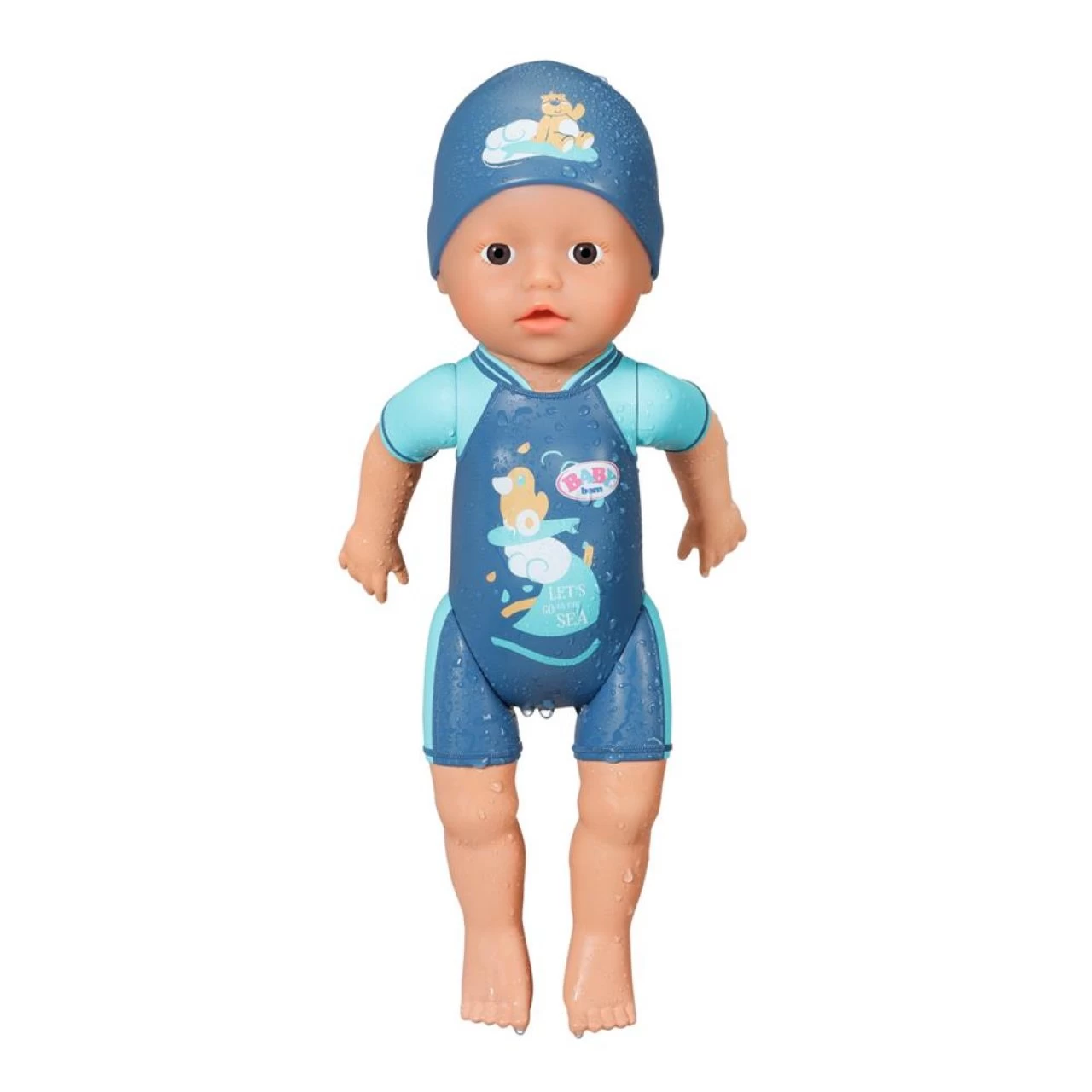 ZAPF Creation BABY Born My First Swim Boy 30cm Badepuppe Schwimmt Durchs Wasser Wasserdicht 4 ZAPF Creation BABY Born My First Swim Boy 30cm Badepuppe Schwimmt Durchs Wasser Wasserdicht – Bild 4