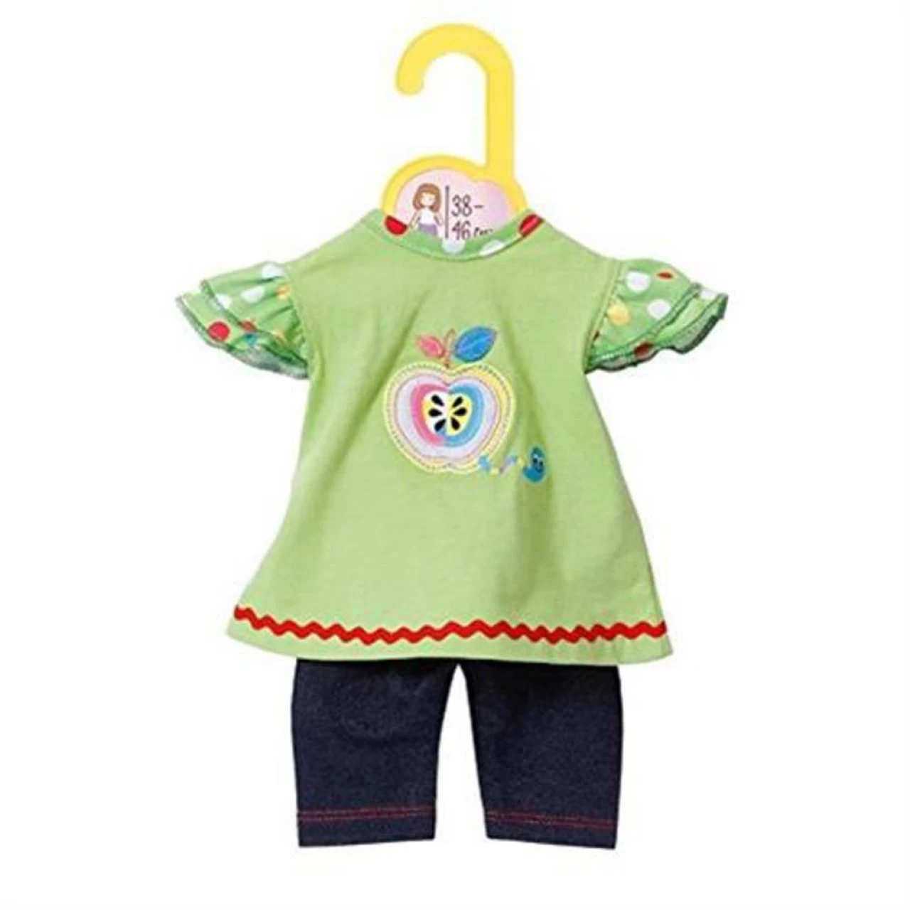 Zapf Creation 870068 Dolly Moda Shirt Mit Leggings Puppen-Zubehör Baby Born Grün 1 Zapf Creation 870068 Dolly Moda Shirt Mit Leggings Puppen-Zubehör Baby Born Grün