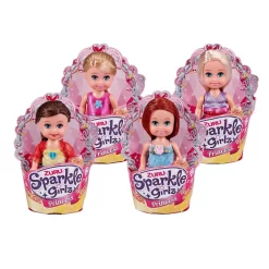 Zuru Sparkle Girlz Cupcake Princess Mini Prinzessinnen-Puppe Spielpuppe | 1 Stück Per Zufall