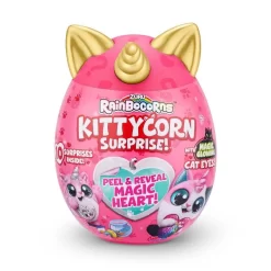 Zuru Rainbocorns Kittycorn Surprise Plüschtier Plüschkatze Mit Einhorn | 1 Stück Zufällig