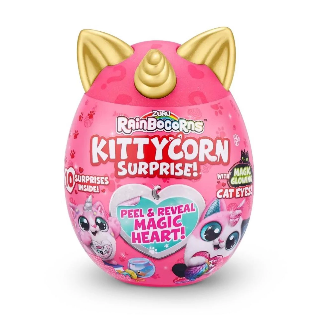 Zuru Rainbocorns Kittycorn Surprise Plüschtier Plüschkatze Mit Einhorn | 1 Stück Zufällig 1 Zuru Rainbocorns Kittycorn Surprise Plüschtier Plüschkatze Mit Einhorn | 1 Stück Zufällig