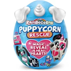 Zuru Rainbocorns Puppycorn Rescue Surprise Plüschtier Plüschhund Mit Einhorn | 1 Stück Zufällig